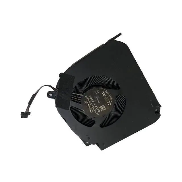 Alt view image 3 of 6 - Replacement Laptop CPU Cooling Fan for TongFang THER7GK5M6-1411 GK5MP6O Maingear Vector Pro MG-VCP17 EG75070S1-1C100-S9A