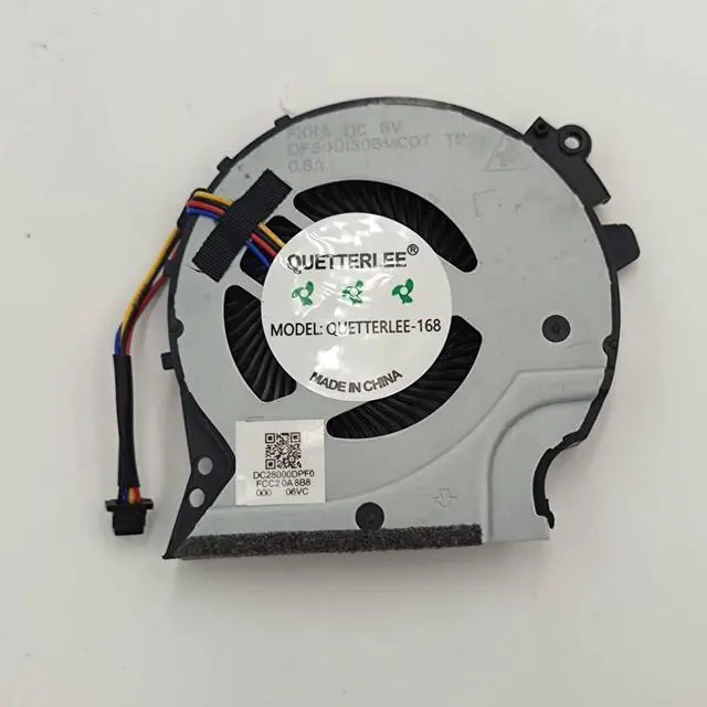 Alt view image 2 of 5 - Laptop GPU Cooling Fan for HP 15-CX 15-CN L20334-001 L20335-001 TPN-C133