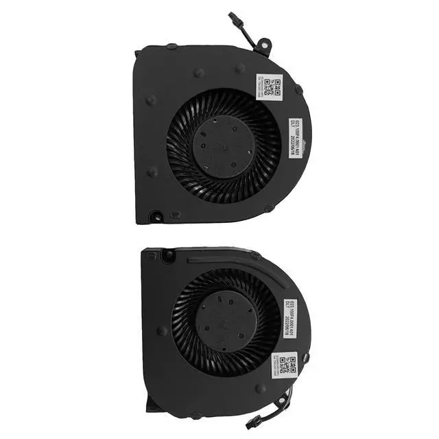 Alt view image 2 of 7 - Replacement Laptop CPU Cooling Fan for Dell G5 15 SE 2020 5500 5505 CPU & GPU Cooling Fan DP/N PC01D F3DF0 CN-0PC01D CN-0F3DF0