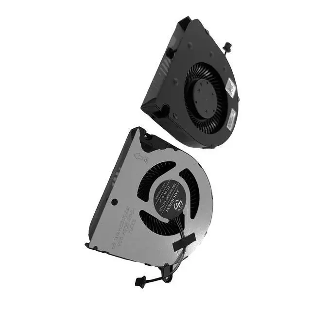 Alt view image 4 of 7 - Replacement Laptop CPU Cooling Fan for Dell G5 15 SE 2020 5500 5505 CPU & GPU Cooling Fan DP/N PC01D F3DF0 CN-0PC01D CN-0F3DF0