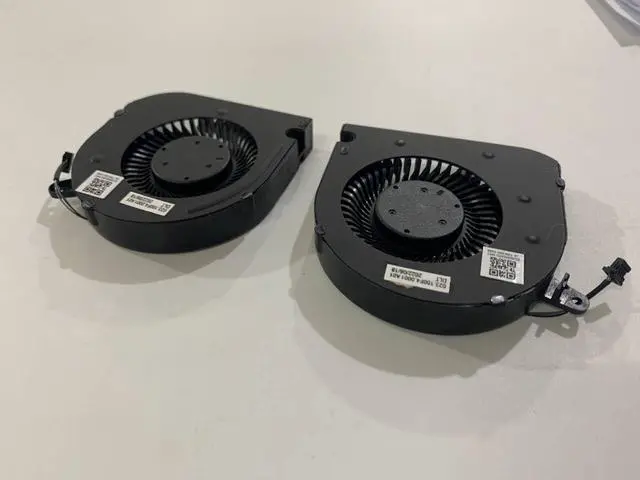 Alt view image 5 of 7 - Replacement Laptop CPU Cooling Fan for Dell G5 15 SE 2020 5500 5505 CPU & GPU Cooling Fan DP/N PC01D F3DF0 CN-0PC01D CN-0F3DF0