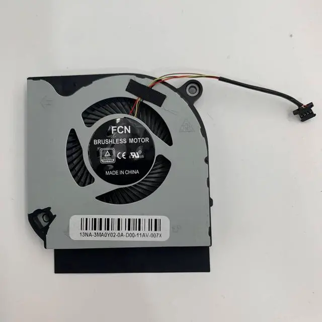 Alt view image 2 of 5 - Laptop GPU Cooling Fan for Acer Nitro 5 AN515-55 AN515-55-73GS AN515-57 AN517-52 AN517-52-5744 GPU Left