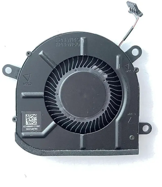 Alt view image 5 of 6 - Replacement CPU+GPU Cooling Fan for HP Envy X360 15M-EU 15M-ES | 15T-ES,15-EU,15Z-EU, TPN-W149, TPN-W150, DC5V, Laptop Fan, EG50040S1-1C400-S9A, EG50040S1-1C410-S9A, M45465-001, M45466-001