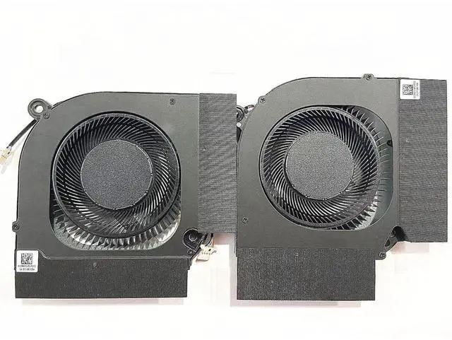 Alt view image 2 of 6 - CPU+GPU Cooling Fan Replacement for Acer Nitro 5 AN515-58 DC12V | AN517-55 AN515-46 N22C1 Predator Helios 300 PH317-55 PH315-55 PH317-56 DFSCK22D05883M FPDG DFSCL12E16486M FPDH