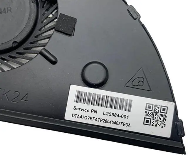 Alt view image 3 of 3 - CPU Cooling Fan Replacement for HP Pavilion 15-CW 15-CS Series 15-CS0003CA 15-CS0051WM 15-CS0053CL 15-CS0061ST 15-CS0072WM 15-CS0079NR 15-cw1063wm Fan TPN-Q210 NS85B00-17K24 L25584-001