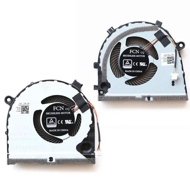 Main image of New Replacement CPU + GPU Fan for Dell G3-3579 G3-3779 G5-5587 Gaming Laptop 0GWMFV 0TJHF2 | G3 15 3579 Gaming Laptop fan, DC5V 0.5A, 4-Pin, 0GWMFV,0TJHF2