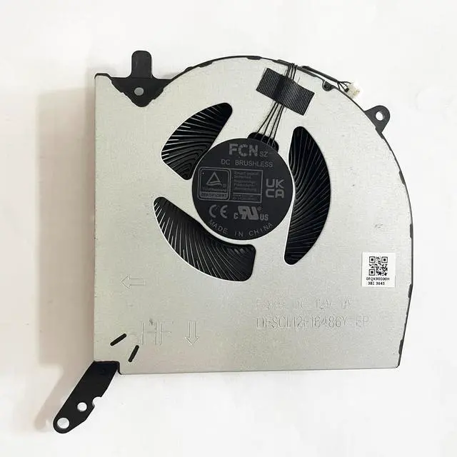 Alt view image 4 of 6 - CPU+GPU Cooling Fan for Lenovo Legion Pro 5 16IRX8 82WK 16ARX8 82WM 2023 | Legion R9000P Y9000P 2023 DC12V 1A Series 5H40S20807 5H40S20808 DFSCL12E06486Y FQK8 DFSCL12E16486Y FQK9