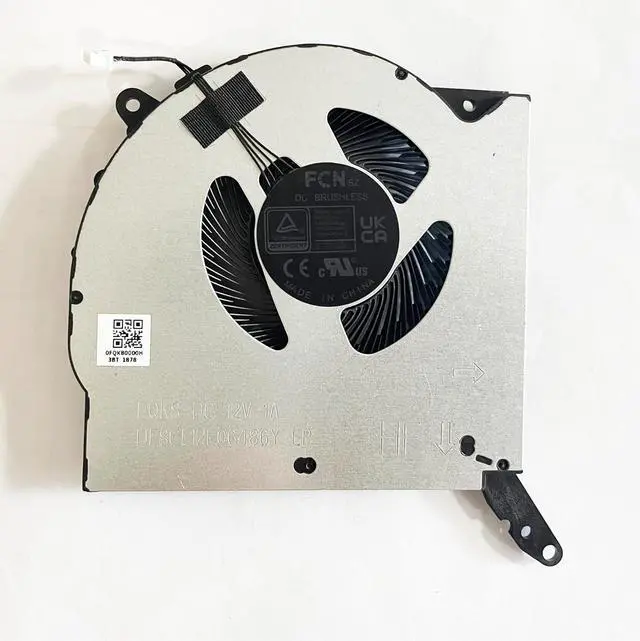 Alt view image 6 of 6 - CPU+GPU Cooling Fan for Lenovo Legion Pro 5 16IRX8 82WK 16ARX8 82WM 2023 | Legion R9000P Y9000P 2023 DC12V 1A Series 5H40S20807 5H40S20808 DFSCL12E06486Y FQK8 DFSCL12E16486Y FQK9