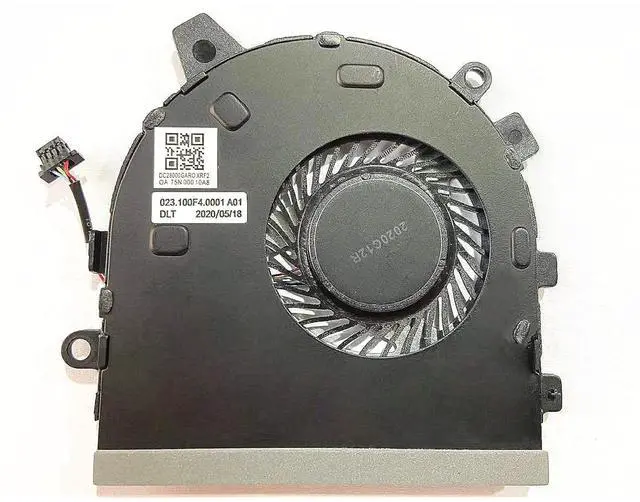 Alt view image 2 of 3 - CPU Cooling Fan Replacement for Dell Inspiron (13-7390 2-in-1) | Inspiron (13-7391 2-in-1) I7391-7520BLK I7391-5537SLV 2in1 Series 023.100GI.0011 0HYPYN (Long)