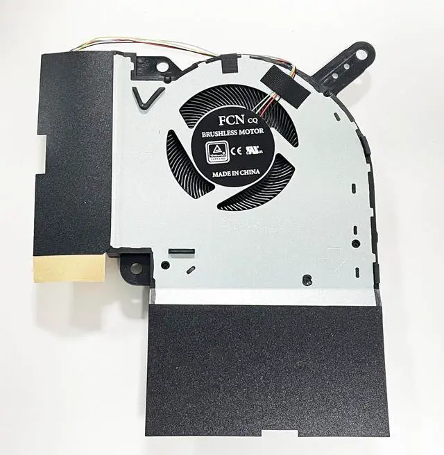 Alt view image 6 of 6 - CPU+GPU Cooling Fan Replacement for ASUS ROG Strix G531 G531G G731 DC12V | G531GT G531GU G531GD G531GV G531GW G512LV G532LWS G731G G731GV G731GW Series DFSCK22115181L FMMU DFSDK22105182L FMMT