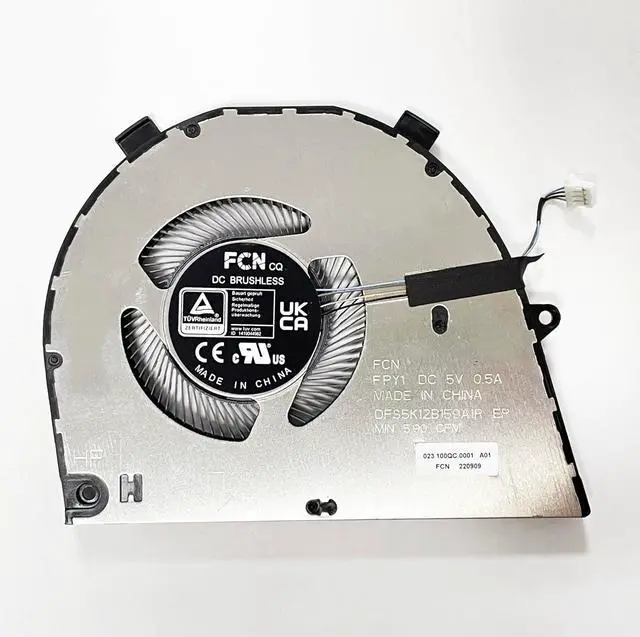 Alt view image 2 of 2 - CPU Fan Replacement for Dell Inspiron 16 5620 5625 T8R2T | Inspiron 7620 2-in-1 Vostro 16-5620 5625 Series Cooling fan 0T8R2T FRY1 (Note:not fit for Inspiron 5620 RTX 2050 Series)