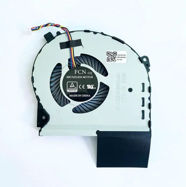 Alt view image 5 of 6 - CPU+GPU Cooling Fan Replacement for ASUS ROG Strix GL703 12V | GL703GS GL703GM GL703GS-DS74 GL703GM-DS74 GL703GM-NS73 Series DFS593512MN0T FK08 DFS601712M00T FK0A