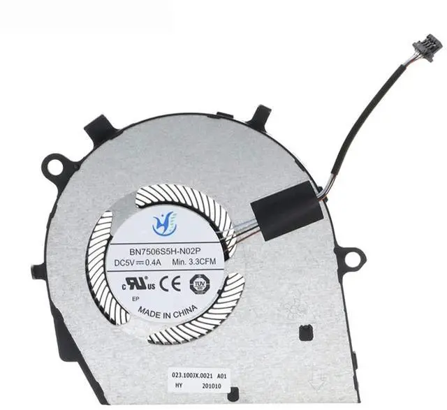 Alt view image 2 of 2 - CPU Cooling Fan Replacement for Dell Inspron 14 7405 0CHNHW | Inspron 15 5406 5501 5502 5508 5400 5505 Lattude 3410 3510 E3410 E3510 BN7506S5H-N02P PB7006S05LN2 CHNHW