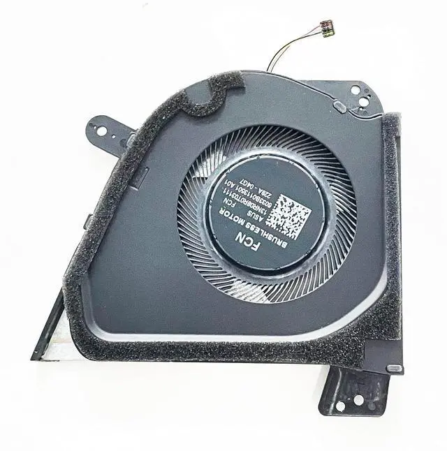 Alt view image 4 of 6 - CPU+GPU Cooling Fan Replacement for ASUS ROG Zephyrus M16 (2022) GU603Z 12V | GU603ZE GU603ZX GU603ZM GU603ZW Series 13NR08R0T02011 FP9R 13NR08R0T03011 FP9Q