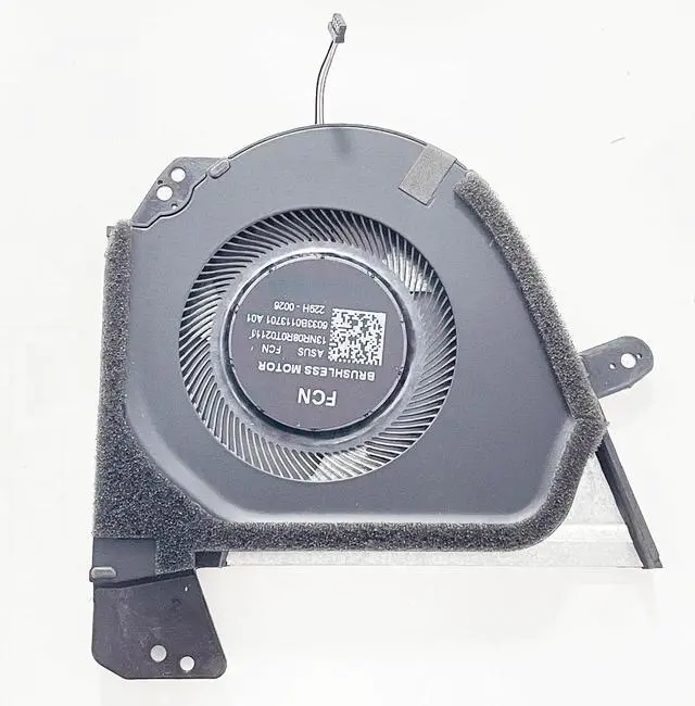 Alt view image 6 of 6 - CPU+GPU Cooling Fan Replacement for ASUS ROG Zephyrus M16 (2022) GU603Z 12V | GU603ZE GU603ZX GU603ZM GU603ZW Series 13NR08R0T02011 FP9R 13NR08R0T03011 FP9Q
