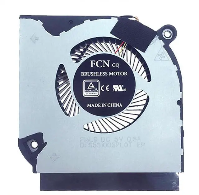 Alt view image 3 of 5 - CPU + GPU Cooling Fan Replacement for Acer Predator AN515-55 | AN515-44 AN515-56 AN515-57 AN515-45 AN517-41 AN517-52 AN517-53 AN517-54 N20C1 AN715-52 Series DC5V 0.5A FMAQ FML9