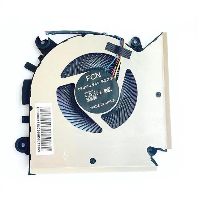 Alt view image 6 of 6 - New CPU+GPU Cooling Fan Replacement for MSI GF63 GF65 Thin MS-16R1 MS-16R2 MS-16R3 MS-16R5 WF65 PABD08008SH N413 PAAD06015SL N433