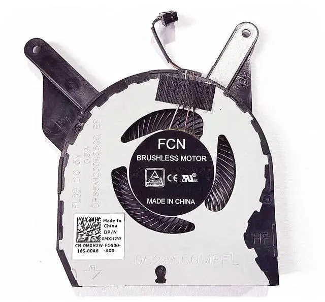 Alt view image 2 of 2 - CPU Cooling Fan for Dell Latitude 5400 Integrated Graphics MXH2W 0MXH2W | EG50050S1-CF00-S9A DFS5K12304363Q FL39 DC5V 0.5A