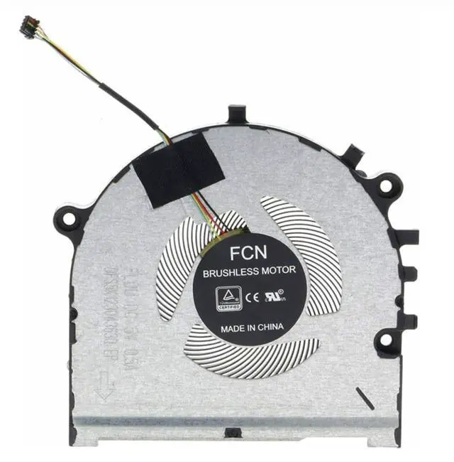Alt view image 3 of 6 - New CPU+GPU Cooling Fan Replacement for Lenovo ThinkBook 13s-IWL 13s-IML K3-IWL S540-13IWL Series DFS5K123043630 FLDU DFS150305140T FL03