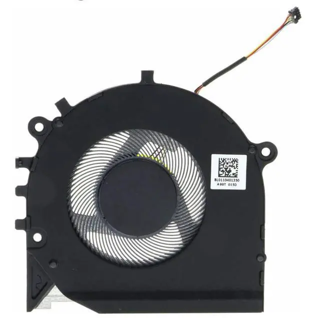 Alt view image 5 of 6 - New CPU+GPU Cooling Fan Replacement for Lenovo ThinkBook 13s-IWL 13s-IML K3-IWL S540-13IWL Series DFS5K123043630 FLDU DFS150305140T FL03