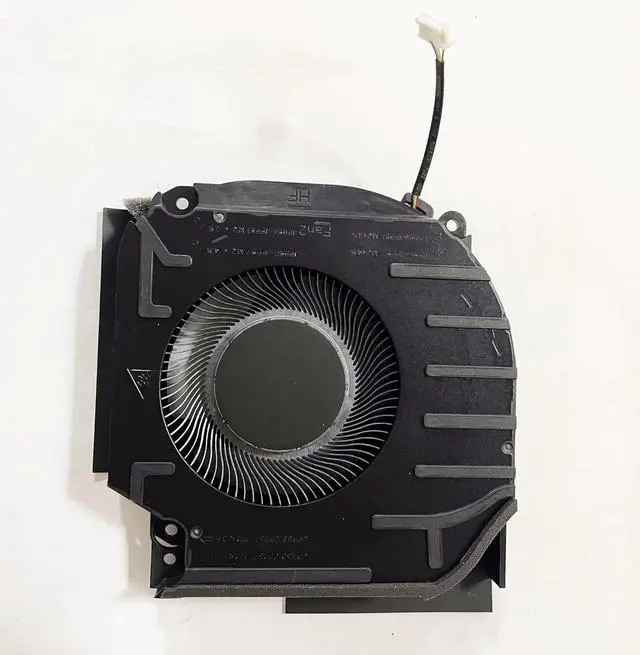 Alt view image 3 of 6 - Replacement CPU+GPU Cooling Fan for HP Victus 9 16-R TPN-C169 Laptop N44738-001 JPR60 JPP67 JPR68 JPP61 MG75091V1-C190-S9A MG75091V1-C180-S9A DC12V 9.60W