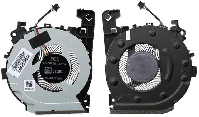 Alt view image 4 of 4 - 2-in-1 CPU+GPU Cooling Fan for HP Pavilion 15-cx Series (L20335-001 L20334-001)