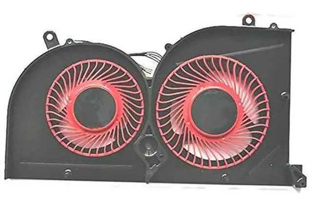 Alt view image 2 of 2 - Fleshy Leaf GPU Cooling Fan for MSI GS63 GS63VR GS73 GS73VR GS62 MS-17B1 | MS-17B2 MS-16K2 MS-16K3 Stealth Pro BS5005HS-U2L1 4-pin