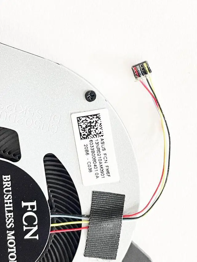 Alt view image 7 of 7 - CPU+GPU Cooling Fan for ASUS ROG Zephyrus G15 GA502 GA502I GA502D GX505D 5V | GA502IU GA502DU GA502IV GA502DU-BR7N6 GU502DU GU505DU GX505D GX505DW GX505DV GA505 DFS5K12304363C DFS5K12115491P FM6F FM6D