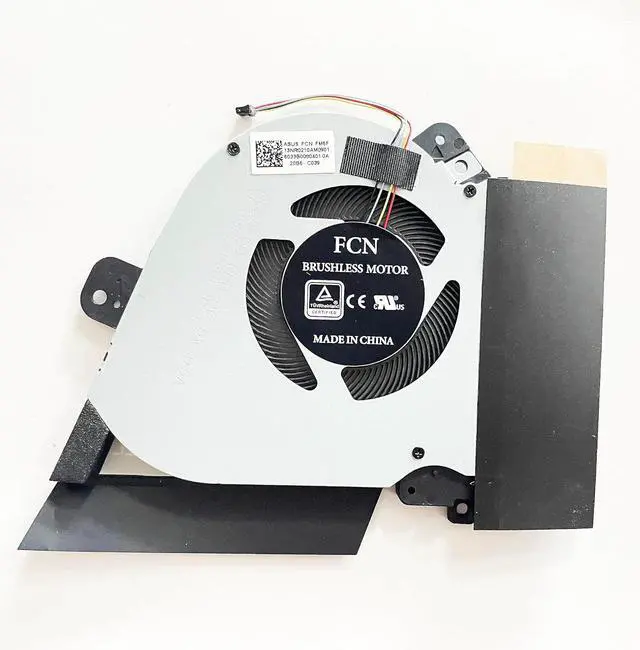 Alt view image 5 of 7 - CPU+GPU Cooling Fan for ASUS ROG Zephyrus G15 GA502 GA502I GA502D GX505D 5V | GA502IU GA502DU GA502IV GA502DU-BR7N6 GU502DU GU505DU GX505D GX505DW GX505DV GA505 DFS5K12304363C DFS5K12115491P FM6F FM6D