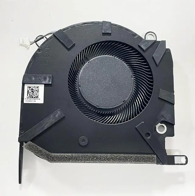 Alt view image 4 of 6 - CPU+GPU Cooling Fan Replacement for HP OMEN 16-K 16-N Pro DC5V | TPN-Q280 RTX3050 0FPKK0000H DFS5K223052839 0FPKJ0000H DFS5L32G164865 N18090-001 N18091-001