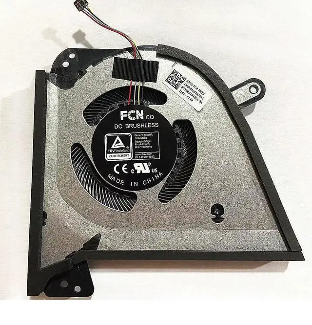 Alt view image 3 of 6 - CPU+GPU Cooling Fan Replacement for Asus ROG 15 Zephyrus GA503Q | GA503 GA503QS GA503QM GA503QR GU603H 2021 DC12V FN22 13NR04J0T04211 FN23 13NR04J0T03211