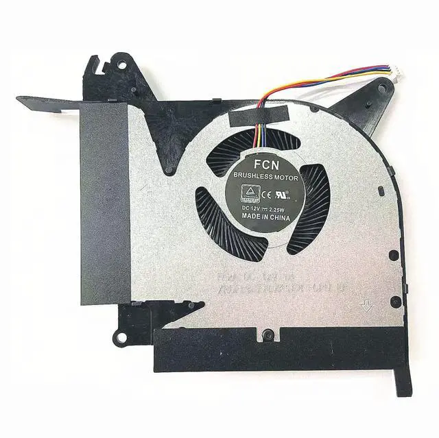 Alt view image 4 of 5 - New CPU+GPU Cooling Fan Replacement for Asus ROG Strix Scar GL704 GL704GM GL704GV GL704GW G715GV G715GW DFSCK22105182D DFSCK22115181C DC12V 1A FL2D FL2F
