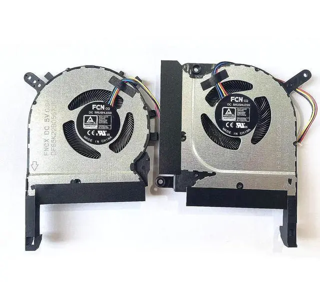 Alt view image 2 of 6 - CPU+GPU Cooling Fan Replacement for Asus Strix TUF 2 A15 FA506Q | FA506QR FA506QM FX506H FX506HC FX506HM A17 FA706I FX706HCB FA706Q FA706QR RTX30 2021 Series FNCX FNCY