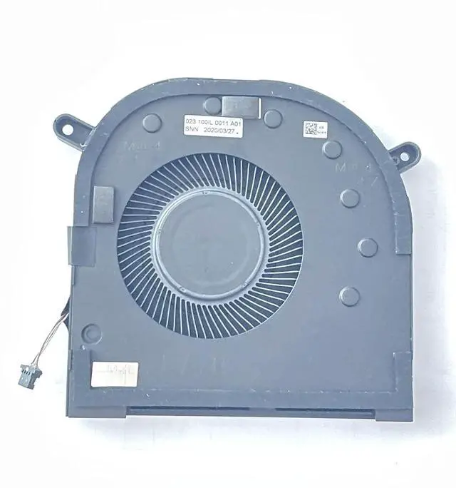 Alt view image 6 of 6 - Replacement CPU+GPU Integrated Graphics Cooling Fan for Dell XPS 17 9700 9710 9720 Precision 5750 5760 EG50050S1-CG11-S9A EG50050S1-CG21-S9A DC5V 0.26A 0XR6Y 0C4YVP