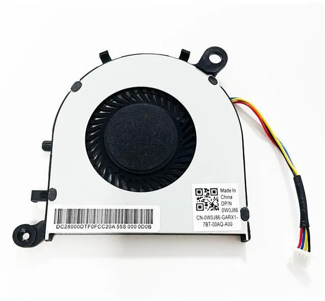 Main image of CPU Cooling Fan Replacement for Dell XPS 13 9343 9350 9360 P54G | DC28000F2F0, XHT5V, 0XHT5V, CN-0XHT5V