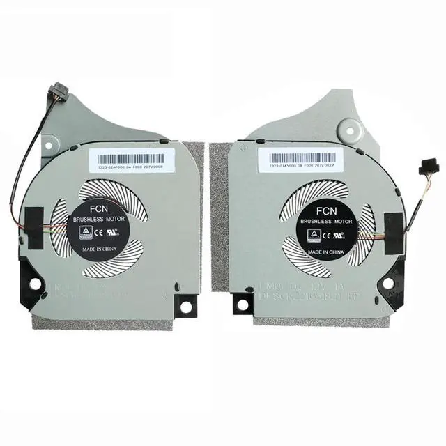 Alt view image 2 of 6 - CPU+GPU Cooling Fan Replacement for Dell G5-5590 G7-7590 DC12V | G7-7790 G5 5590 G7 7590 7790 P82F Series 006KT2 0C04TH DFSCK221151811 FM0B DFSCK221051821 FM0C