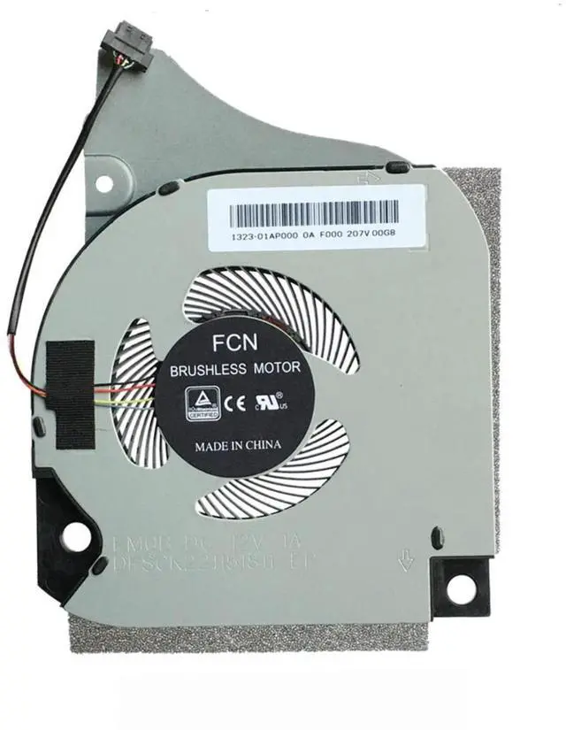 Alt view image 4 of 6 - CPU+GPU Cooling Fan Replacement for Dell G5-5590 G7-7590 DC12V | G7-7790 G5 5590 G7 7590 7790 P82F Series 006KT2 0C04TH DFSCK221151811 FM0B DFSCK221051821 FM0C