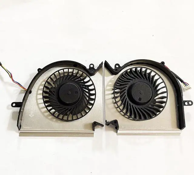 Main image of CPU+GPU Cooling Fan Replacement for MSI GE75 Raider GP75 GL75 | WE75 MS-17E7 MS-17E5 MS-17E4 MS-17E2 Series Laptop PABDD06015SL N414 N417 DC5V 0.55A Fan