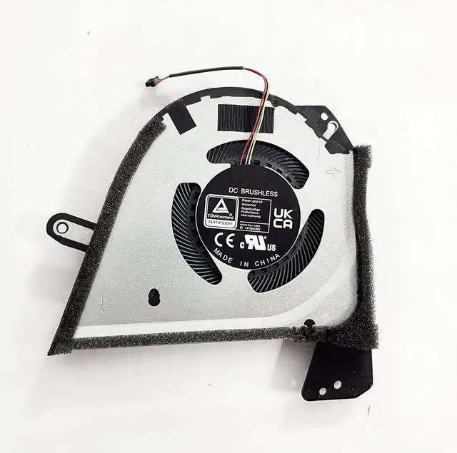Alt view image 3 of 6 - CPU+GPU Cooling Fan Replacement for Asus Rog Zephyrus G16 (2023) GU603V | GU603VU GU603VI GU603VV GU603ZI GU603ZU GU603ZV 13NR0BL0T07111 FQAX 13NR0BL0T06111 FQAY