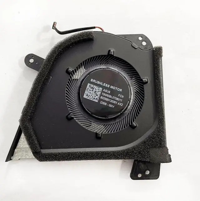 Alt view image 6 of 6 - CPU+GPU Cooling Fan Replacement for Asus Rog Zephyrus G16 (2023) GU603V | GU603VU GU603VI GU603VV GU603ZI GU603ZU GU603ZV 13NR0BL0T07111 FQAX 13NR0BL0T06111 FQAY