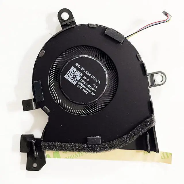 Alt view image 3 of 6 - Replacement CPU+GPU Cooling Fan for ASUS ROG Flow X13 2023 GV302X GV302XI GV302XV GV302XU GV302XA DC5V Series 13NR0EN0T04011 13NR0EN0T05011 DFS5L22H05B858 FQ6U DFS5L22H05B857 FQ6T
