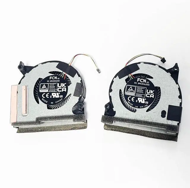 Alt view image 2 of 6 - Replacement CPU + GPU Cooling Fan for ASUS ROG Ally Handheld Game Console (2023) RC71L DFS150705B10T FQW1 DFS5F22B049546 FQWO DC5V