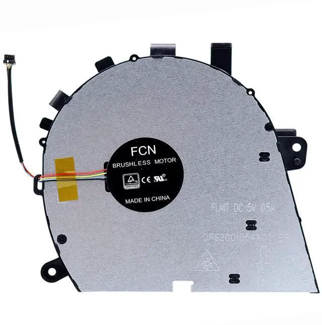 Alt view image 2 of 2 - CPU Cooling Fan Replacement for Lenovo Yoga C740-14 C740-14IML 5808080K149 DFS2001054A0T FLMT