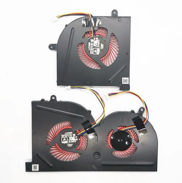 Main image of CPU+GPU Cooling Fan Replacement for Msi GS63 GS63VR GS73 GS73VR | GS63VR 6RF 7RF GS73VR 6RF 7RF 7RG MS-17B1 MS-17B2 MS-16K2 MS-16K3 MS-16K4 MS-16K5 Stealth Pro BS5005HS-U2F1 BS5005HS-U2L1