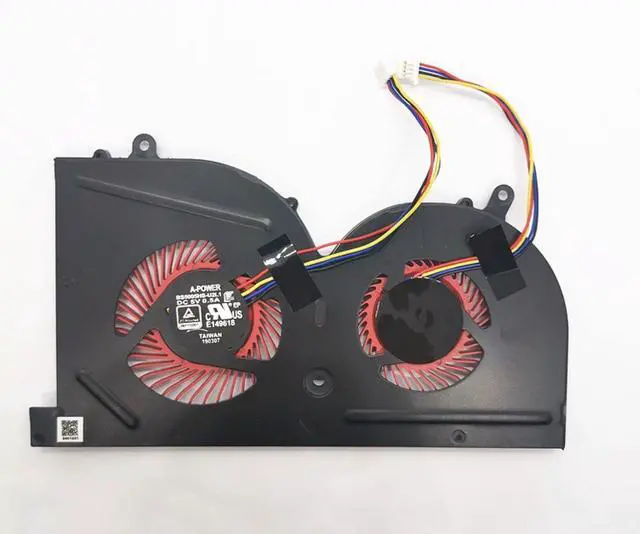 Alt view image 4 of 4 - CPU+GPU Cooling Fan Replacement for Msi GS63 GS63VR GS73 GS73VR | GS63VR 6RF 7RF GS73VR 6RF 7RF 7RG MS-17B1 MS-17B2 MS-16K2 MS-16K3 MS-16K4 MS-16K5 Stealth Pro BS5005HS-U2F1 BS5005HS-U2L1