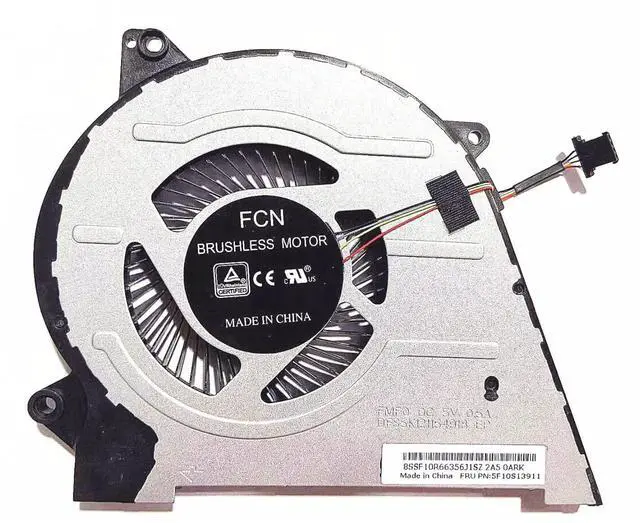 Main image of New CPU Cooling Fan Replacement for Lenovo IdeaPad Flex 5 14ARE05 14IIL05 14" 2-in-1 C550-14 81X20005US 81X2000HUS Laptop Series 5F10S13911 NS85C44-19J01 DFS5K121154918 FMF0