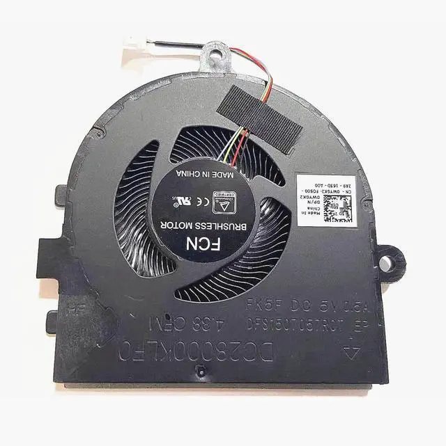 Main image of New CPU Cooling Fan Replacement for Dell inspiron 3480 3481 3493 5493 Latitude 3490 E3490 Series DFS1507057R0T DC28000KLF0 0WYGK2 WYGK2 FK5F