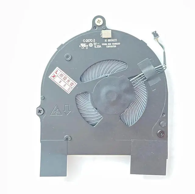 Alt view image 2 of 3 - CPU Cooling Fan Replacement for Lenovo ThinkPad L14 Gen1 | L14 Gen 2 L15 Gen 1 DC5V Series 5G10S73401 5F10S73403 BAPA0705R5HY008 DC28000FLT0