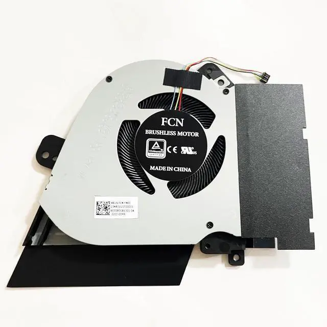 Alt view image 6 of 6 - CPU+GPU Cooling Fan Replacement for Asus Rog Zephyrus GX502G GX502GW GX502GV GX502LWS GX502LXS GU502GW GU502GV GU502LW GU502LV GU502LWS FLGN FLG9 FL6G FL6H FMJC FMJD DC12V