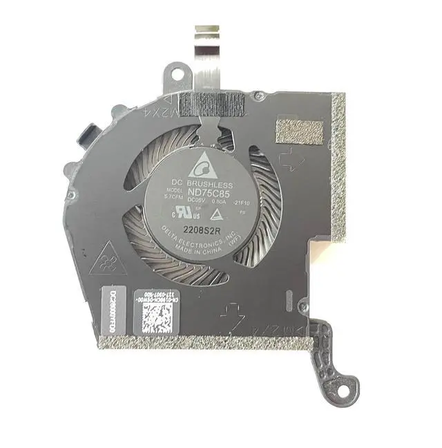 Alt view image 5 of 7 - Replacement CPU+GPU Cooling Fan for Dell Alienware X14 Series